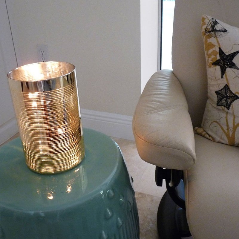 Firefly Fuels Refillable Glass Oil Candle - 2 oz Liquid Candle for Indoor Use, Outdoor Events, Emergency Lighting - Clean Burning with Wick and Holder Included. Use with Liquid Paraffin or Lamp Oil - Image 4